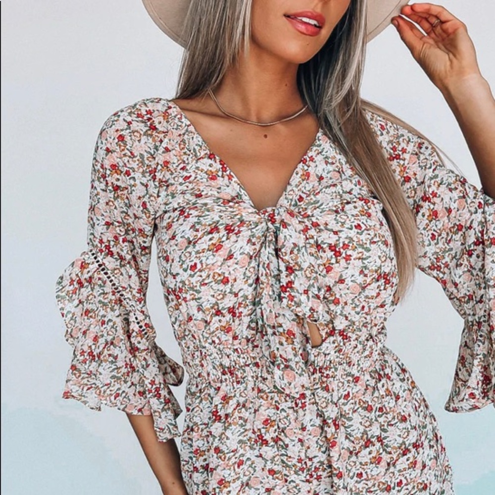 Floral Romper